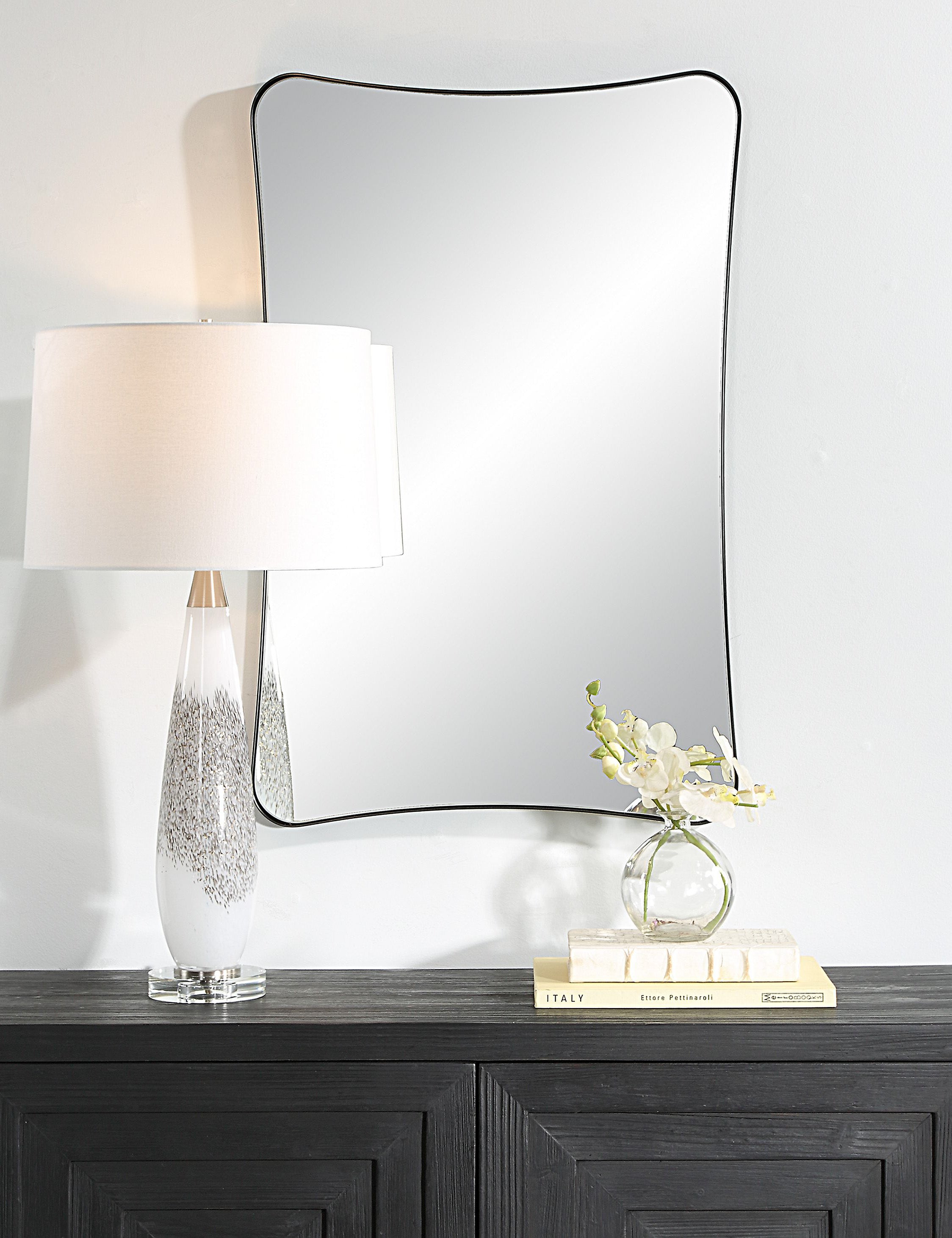 Lulu and Georgia Dija Mirror – Black - view 2