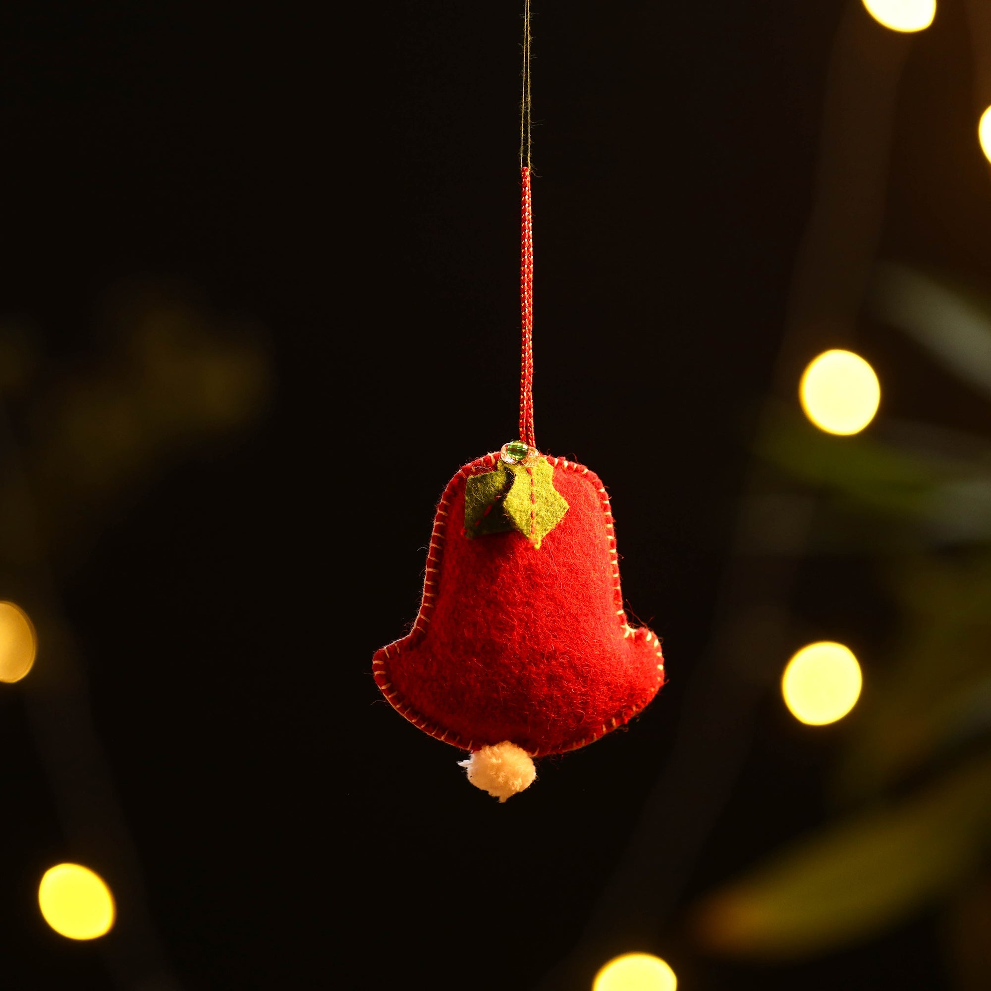 SASHA Bell - Handmade Felt Christmas Ornament