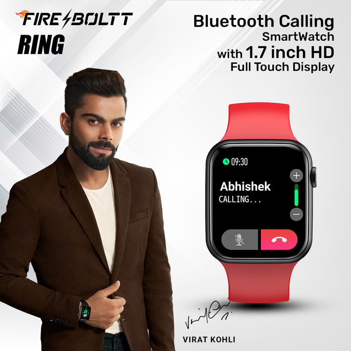 ‎‎Fire-Boltt Ring Red – Multicolor