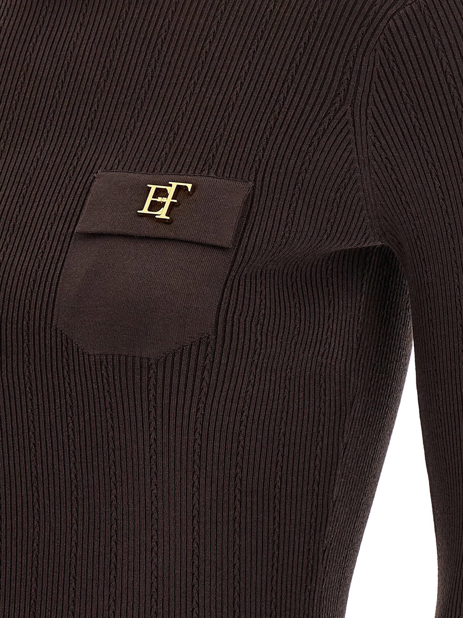 Elisabetta Franchi Tricot Turtleneck – 64% ly, 20% pa, 16% se - view 4