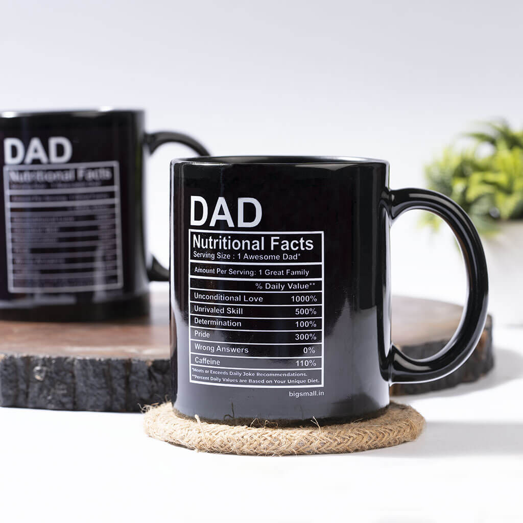 Bigsmall_piu Dad Nutritional Facts Mug - view 8