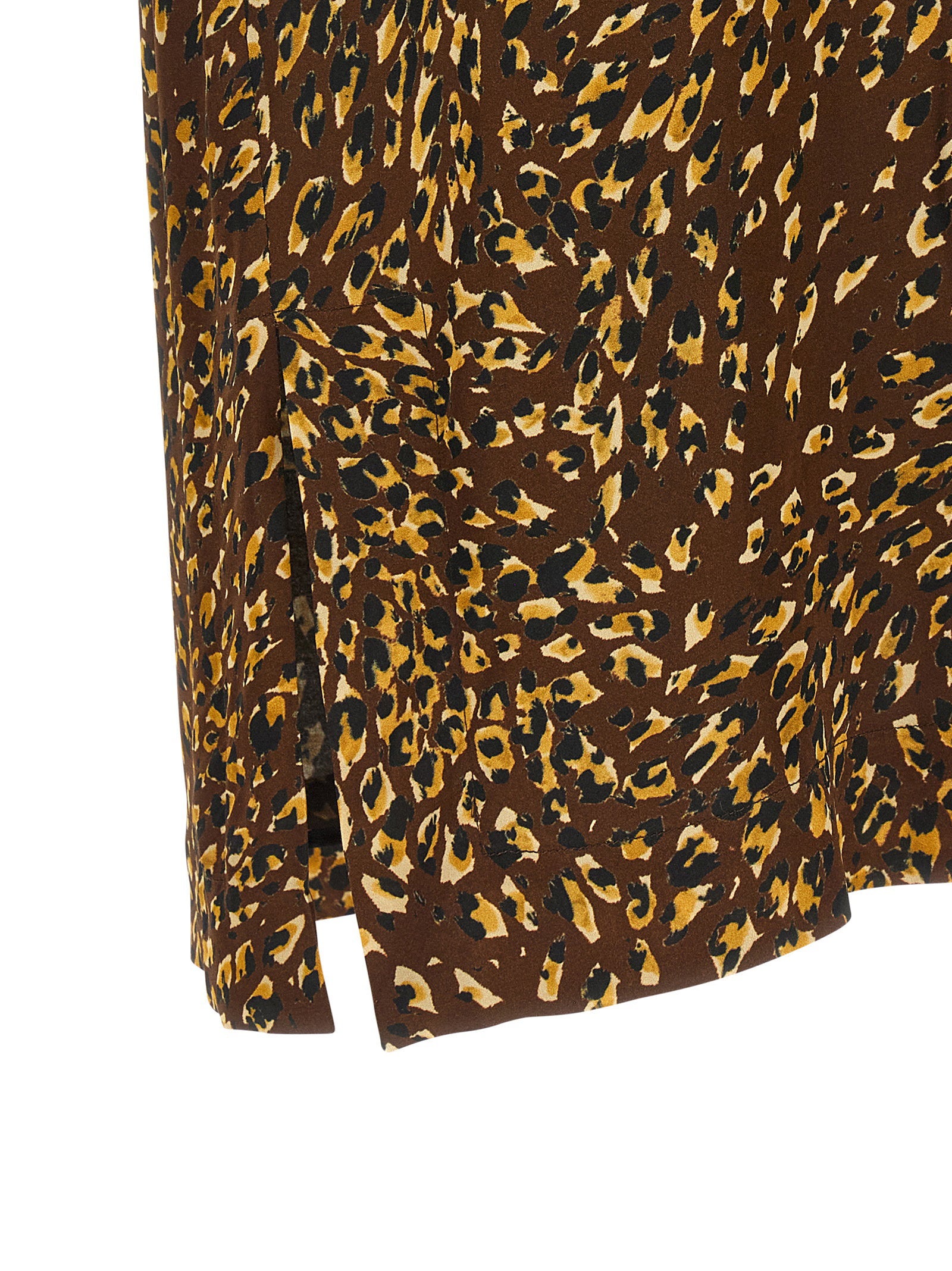 Twin Set Animal Skirt – 100% viscose - view 5
