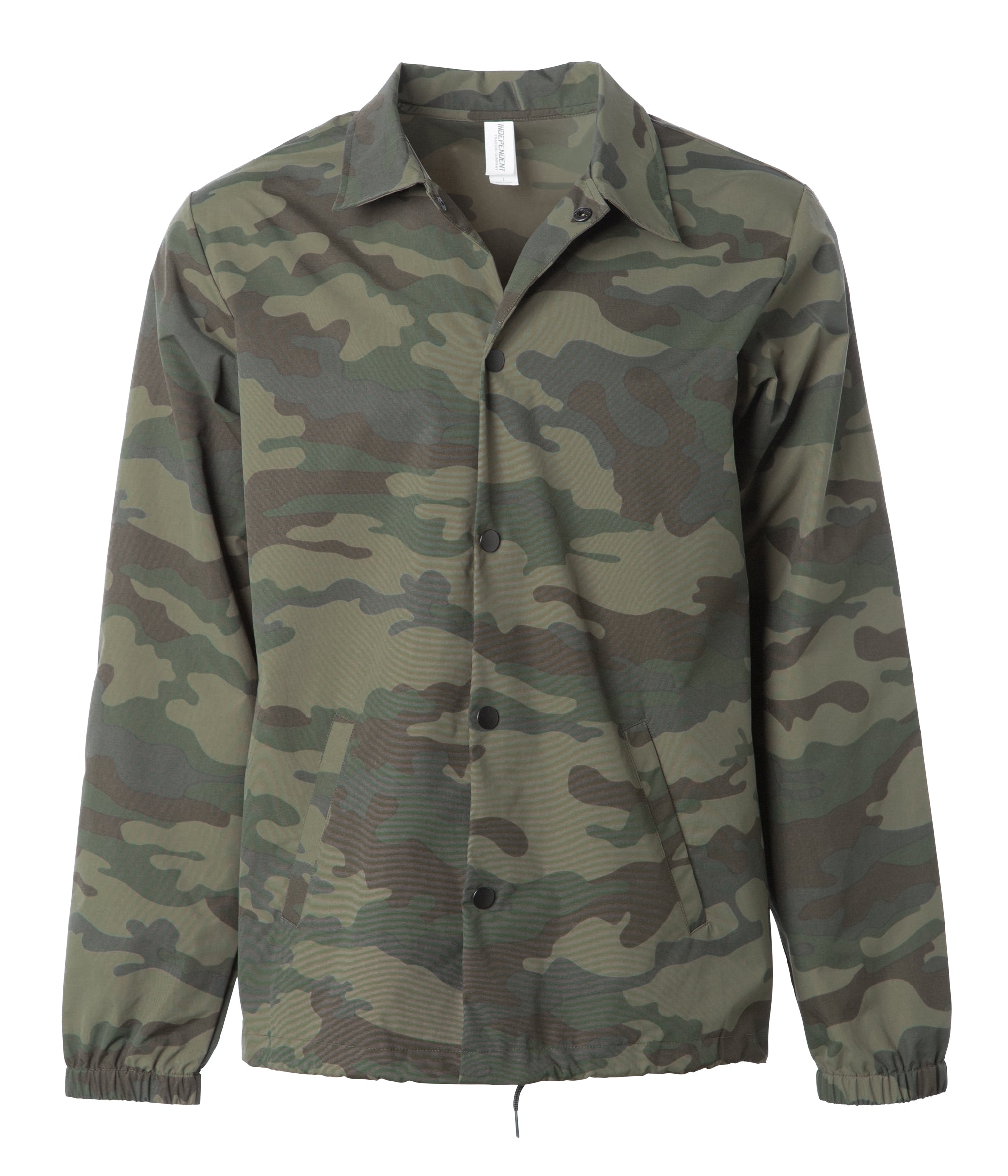 Independent Trading Company Water Resistant Windbreaker Coaches Jacket - view 3