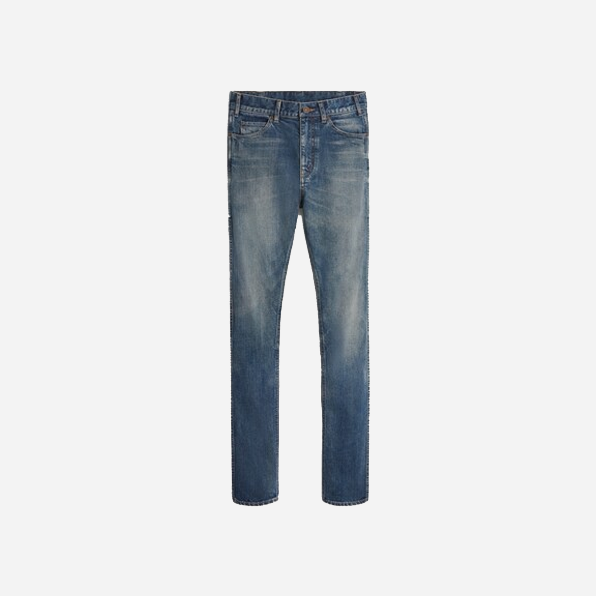 Celine Skinny Jeans in Trail Wash Denim
