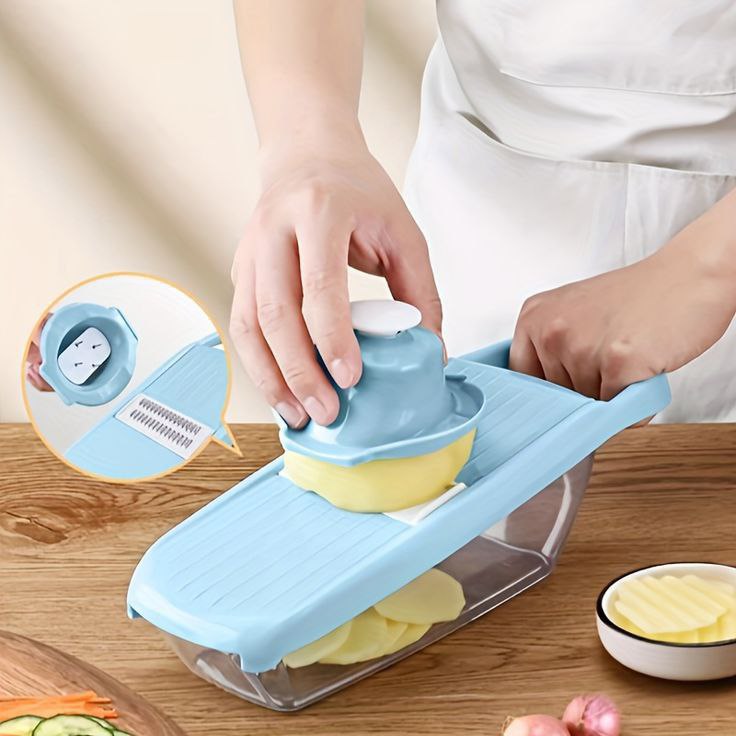 Catterton Multifunctional Vegetable Slicer + Container + Hand Guard - view 2