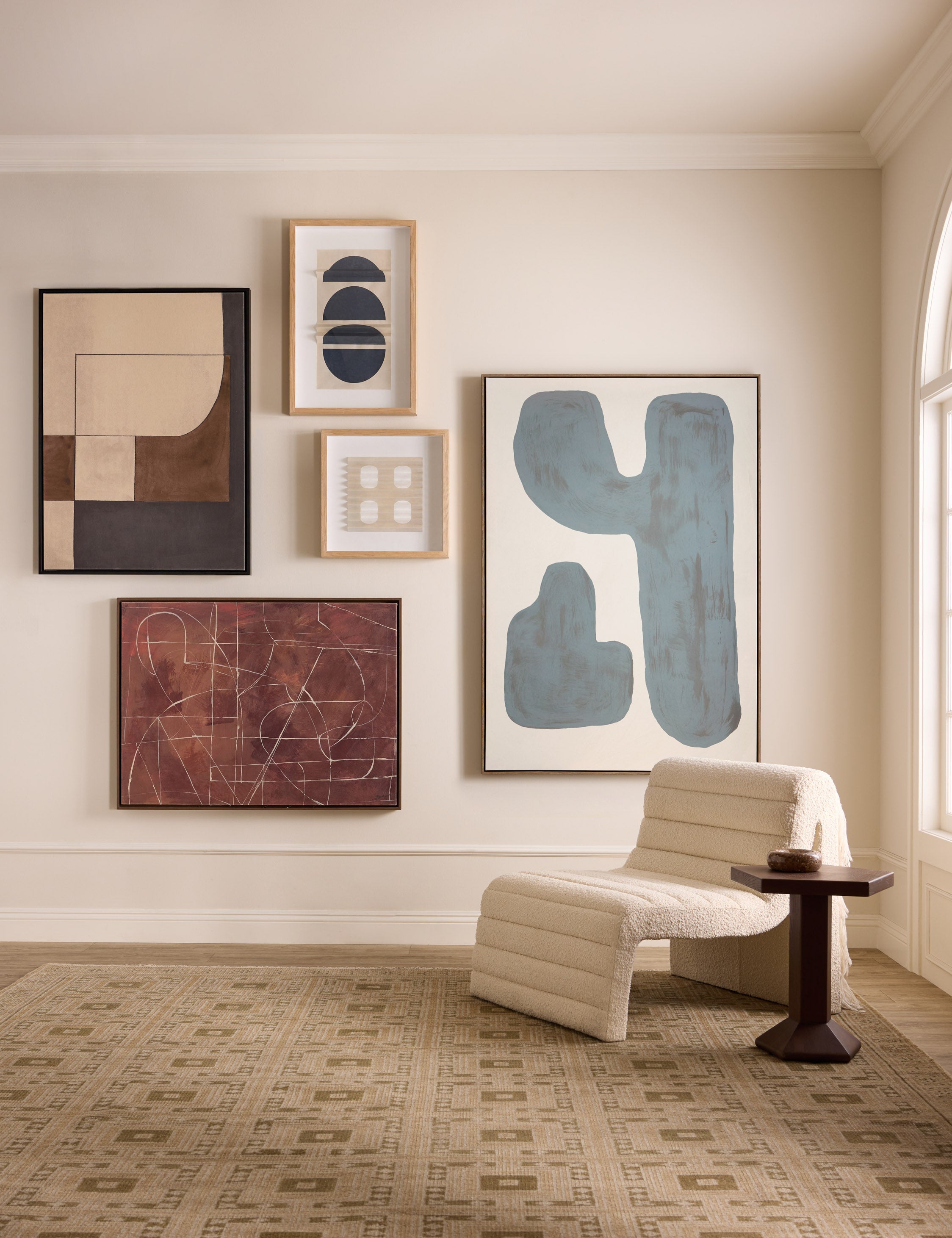 Lulu and Georgia Angular Journey III Wall Art by Bobby Berk - view 2