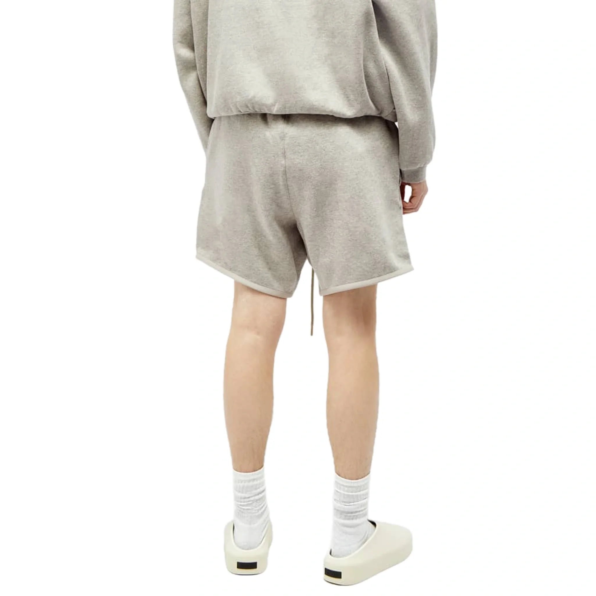 Fear Of God Essentials Dark Heather Oatmeal Shorts (FW23) - view 2