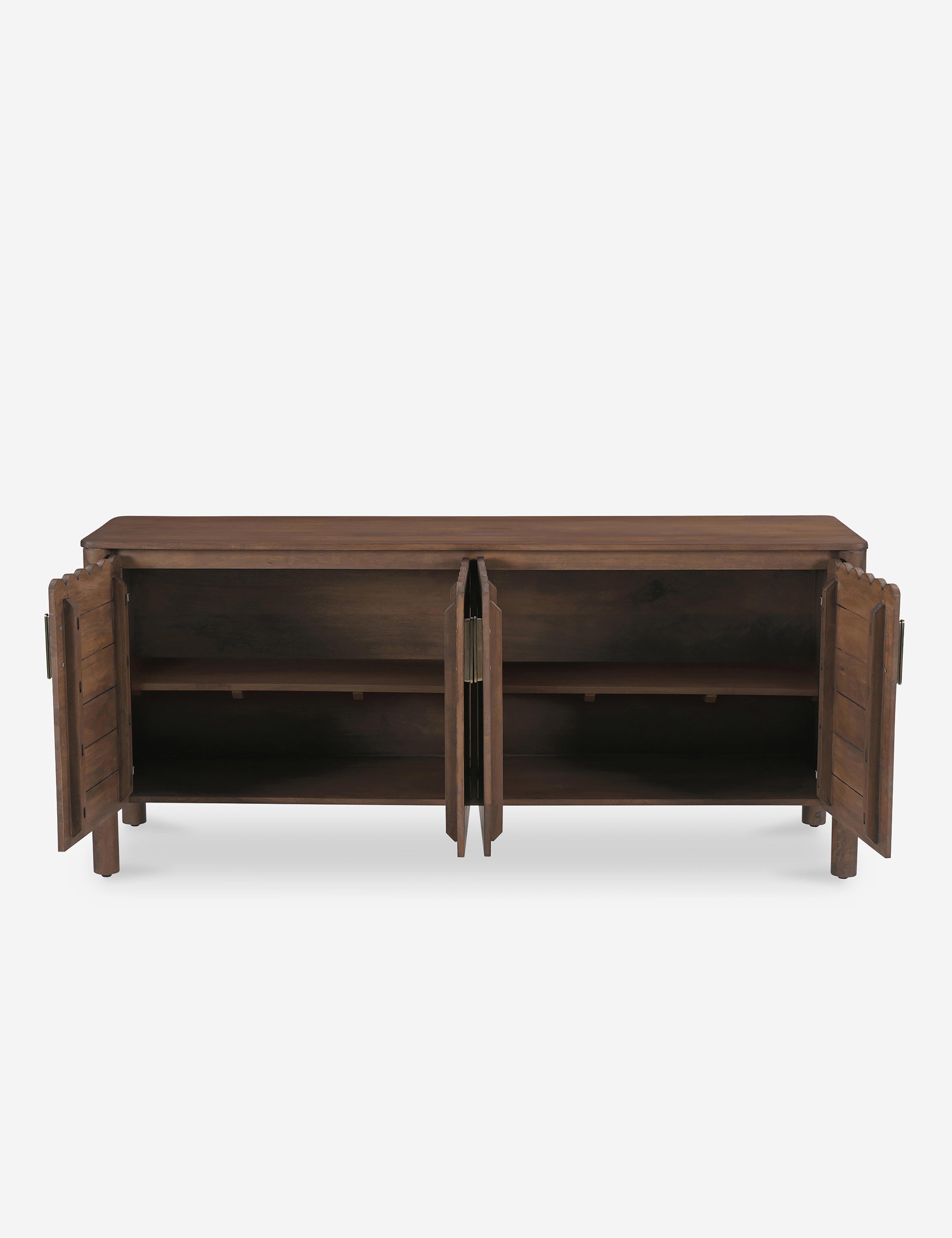 Lulu and Georgia Samantha 4-Door Sideboard – Brown - view 2