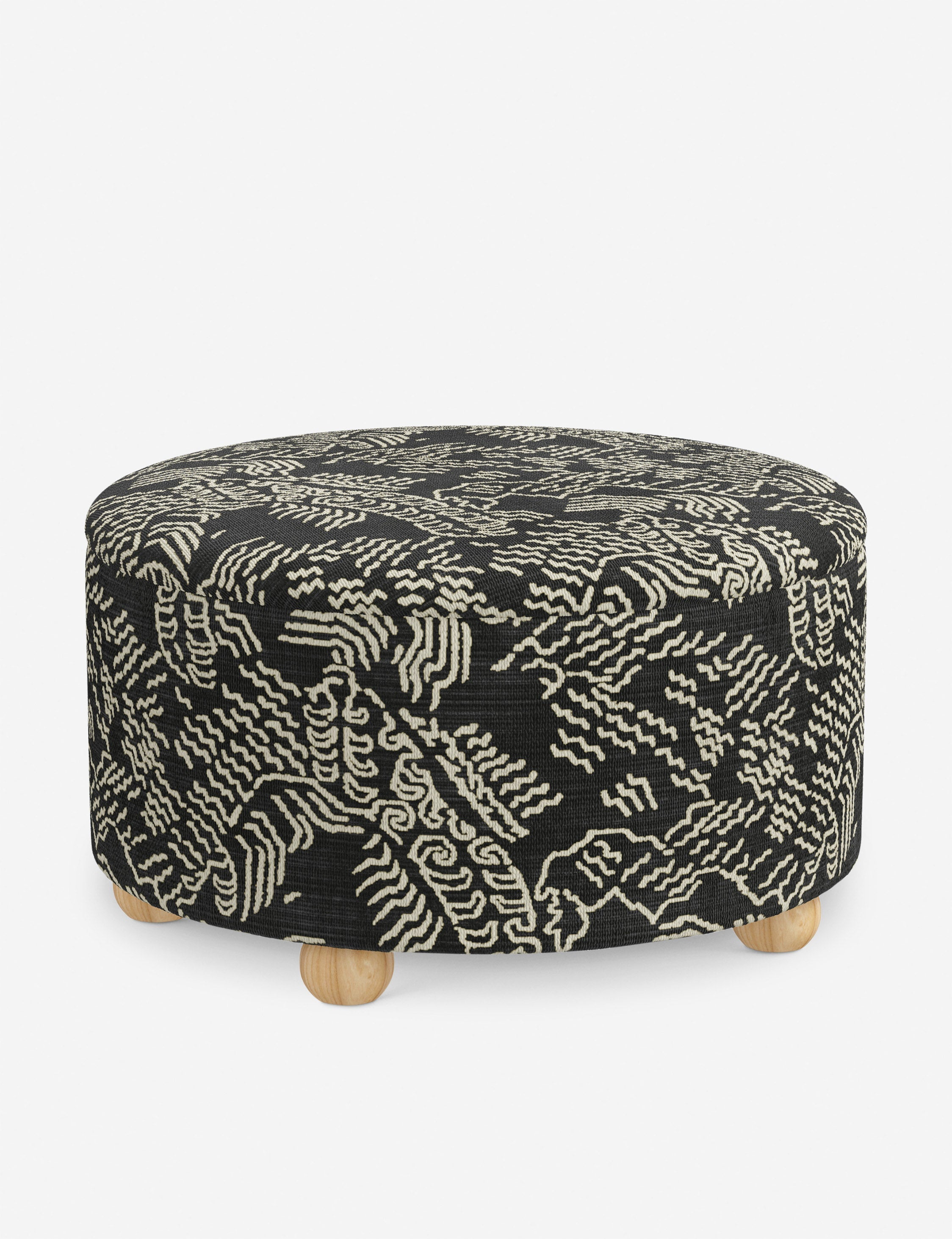 Lulu and Georgia Kamila Storage Ottoman - view 217