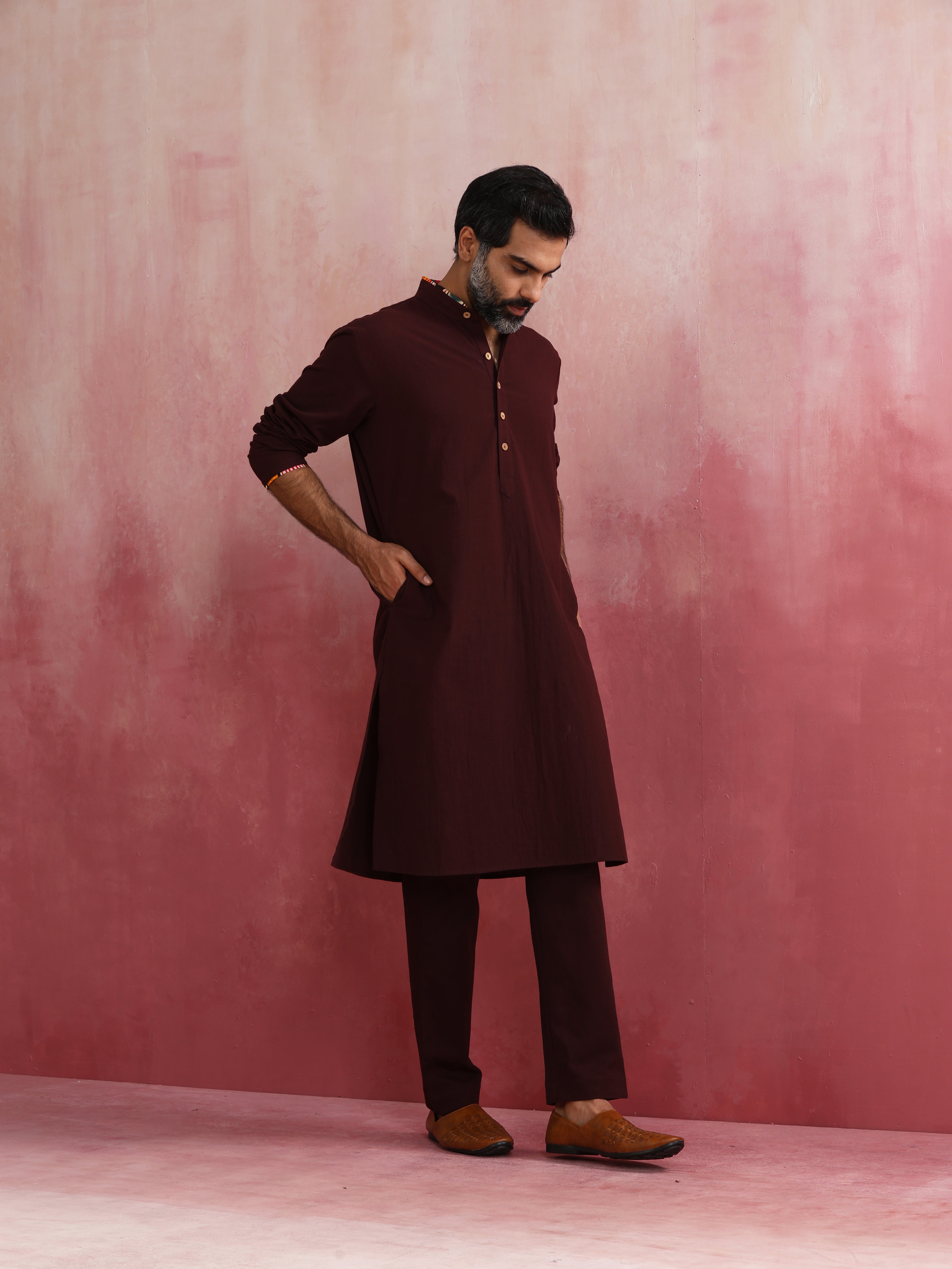 trueBrowns Men's Cola Kurta - view 2
