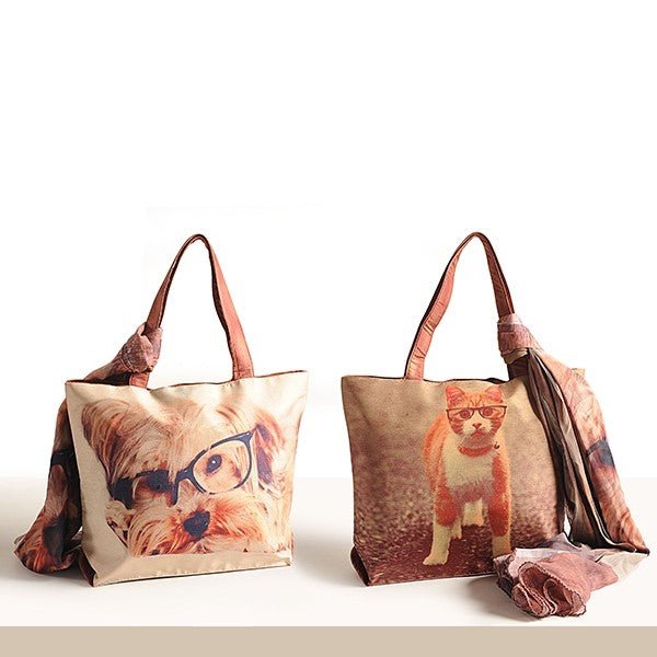 Swayam India Adorable Meow Bag with Scarf – SCF 922