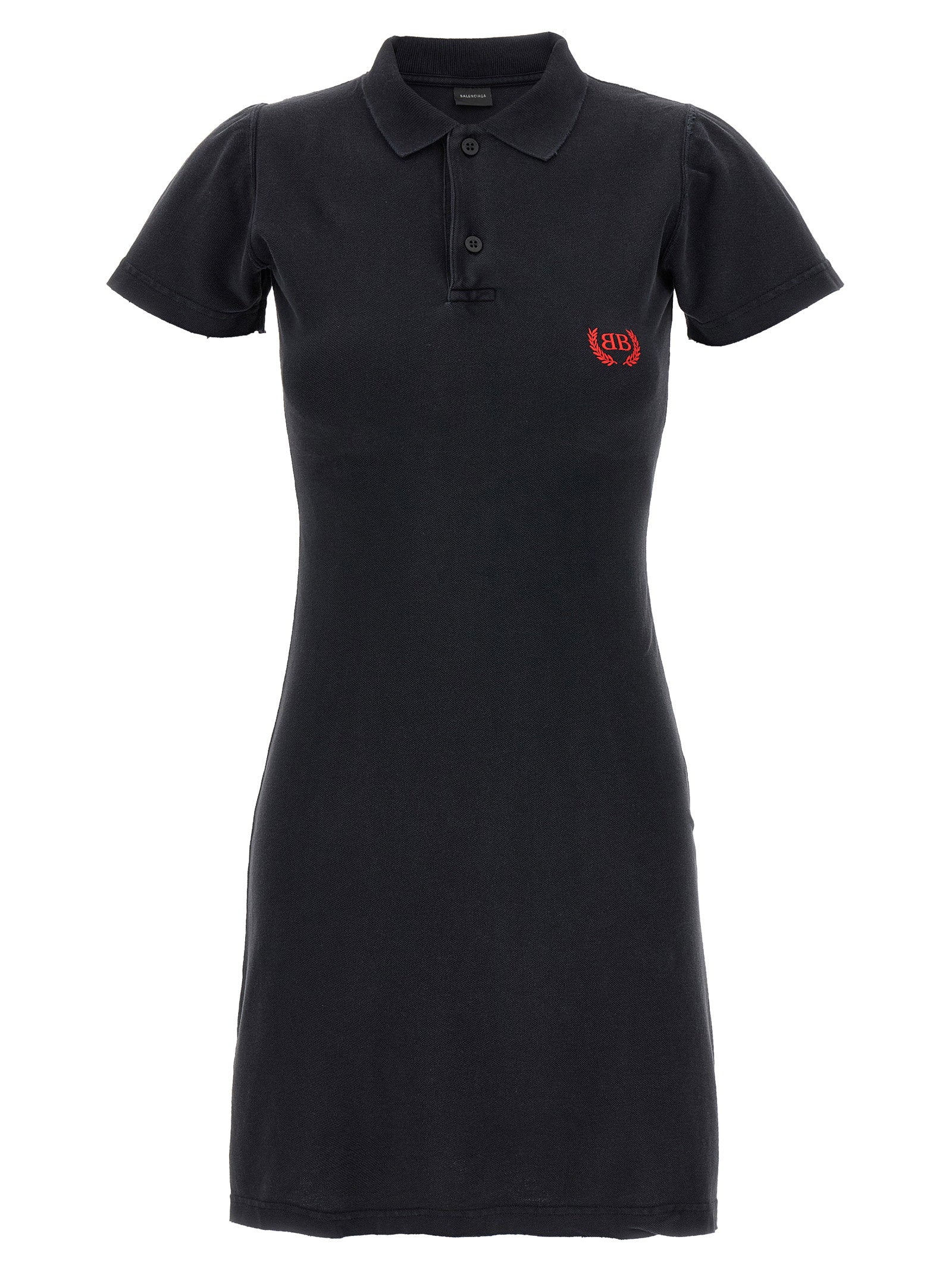 Balenciaga Laurel Classic Polo Dress – 100% cotton