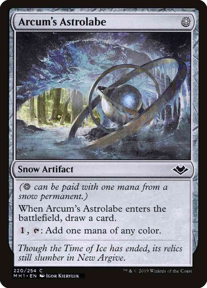 Astrolabe 220 modern – Magic Arcum's Astrolabe [220] [Modern Horizons] [Non-Foil]