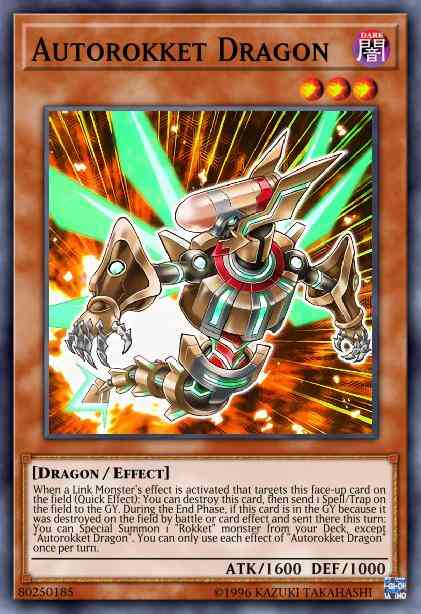Yu-Gi-Oh! Autorokket Dragon - CIBR-EN010 - Super Rare - 1st Edition