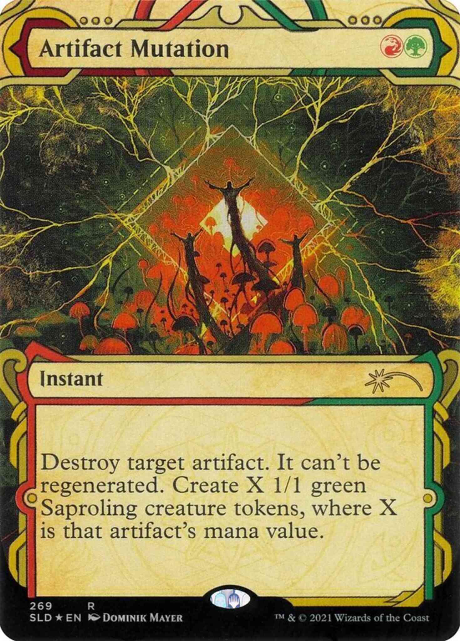 Artifact mutation 0269 – Magic Artifact Mutation [0269] [Showcase: Strixhaven] [Secret Lair Drop] [Non-Foil]
