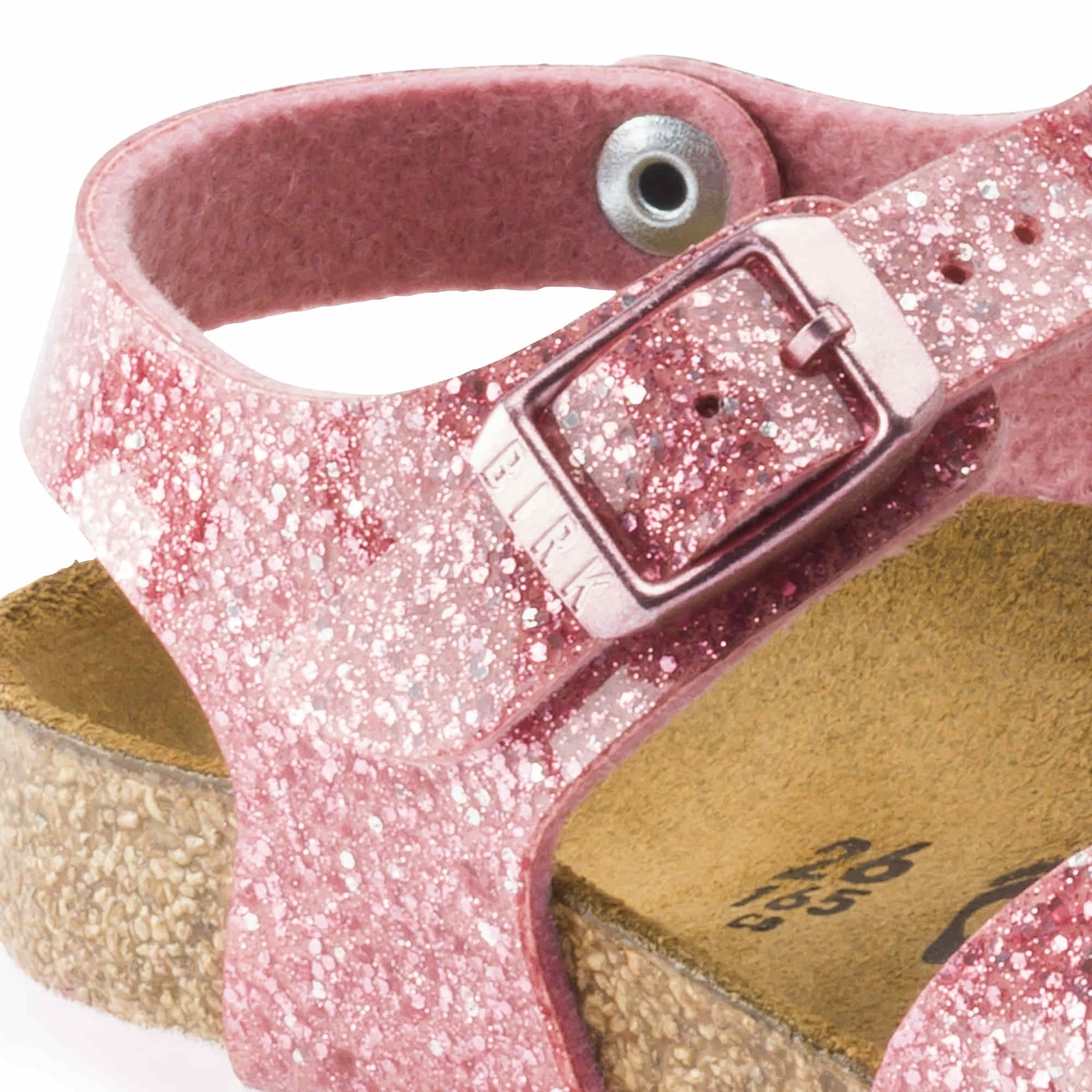 Birkenstock Rio Kids Birko-Flor – Pink Pink/Cosmic Sparkle Old Rose - view 5