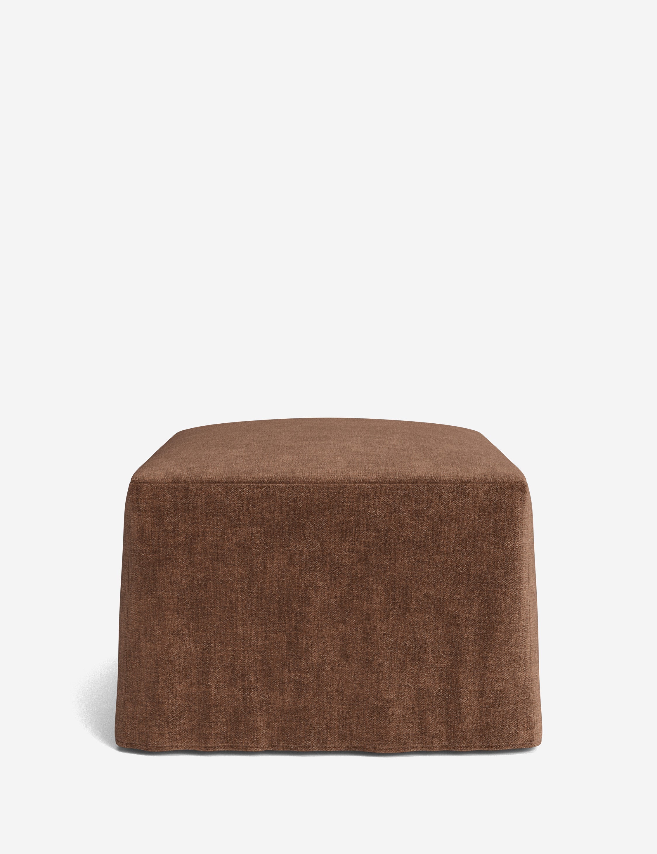 Lulu and Georgia Portola Slipcover Ottoman - view 195