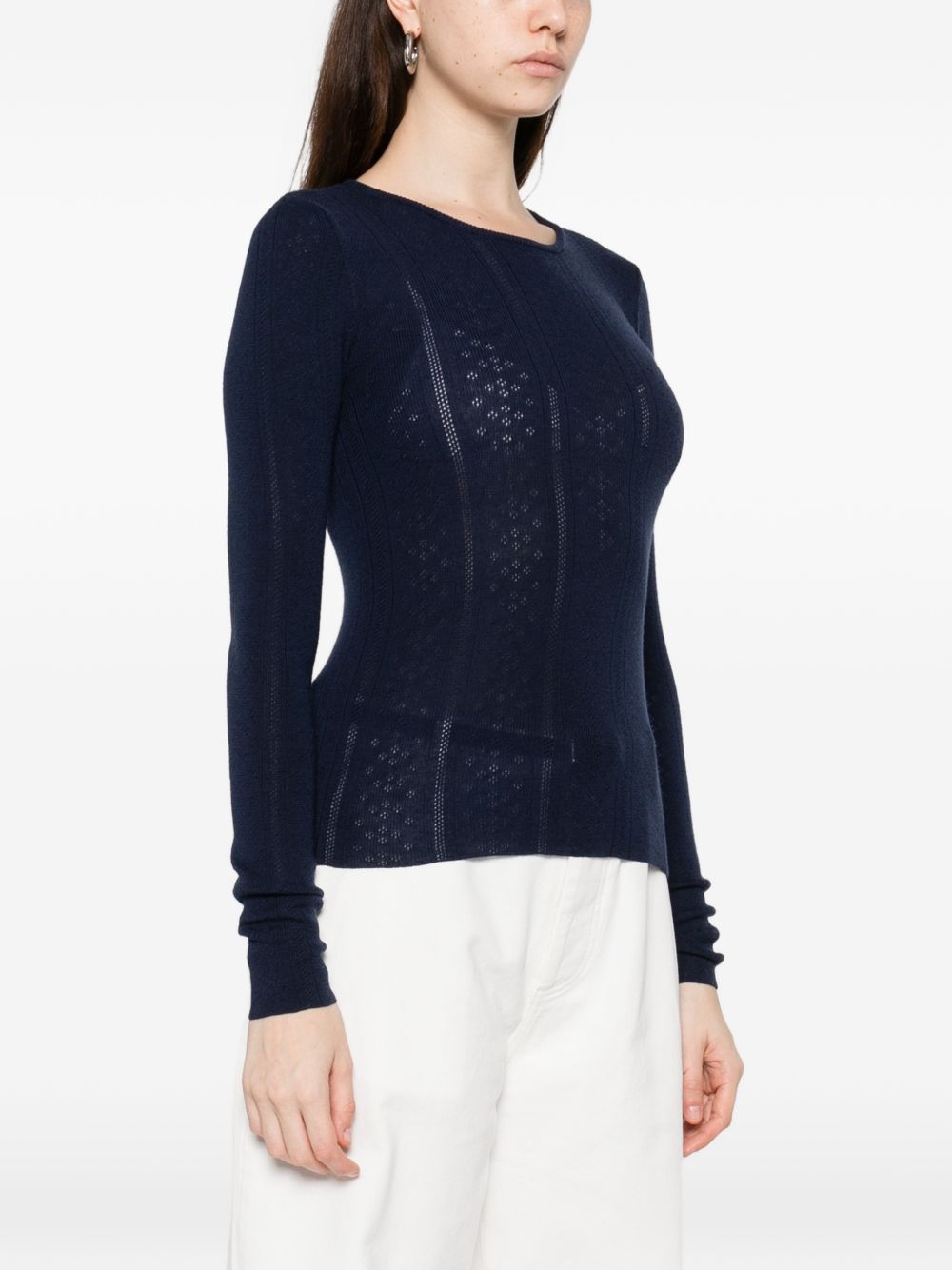 Herskind Wool crewneck sweater - view 4