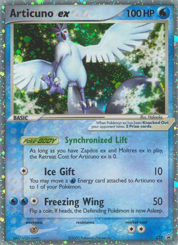 Promo np-32 ultra – Pokémon Articuno ex - 32/40 - Promo [np-32] [Ultra]