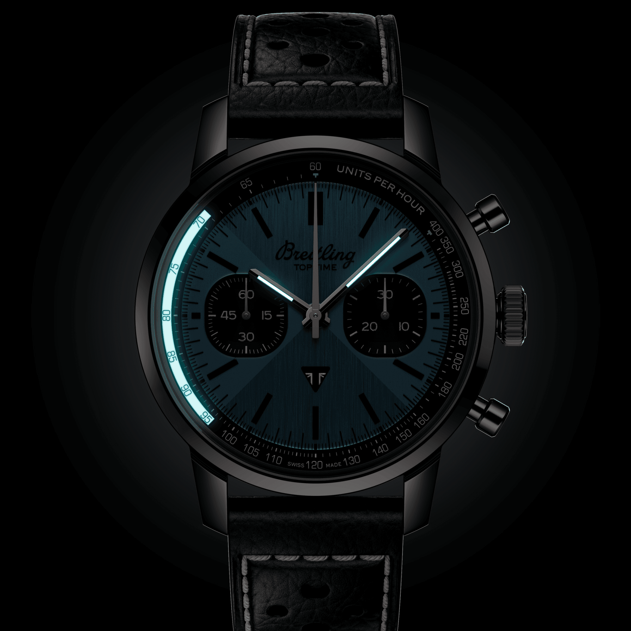 Breitling Top Time B01 Triumph Mint Blue Dial Men 41mm - view 5