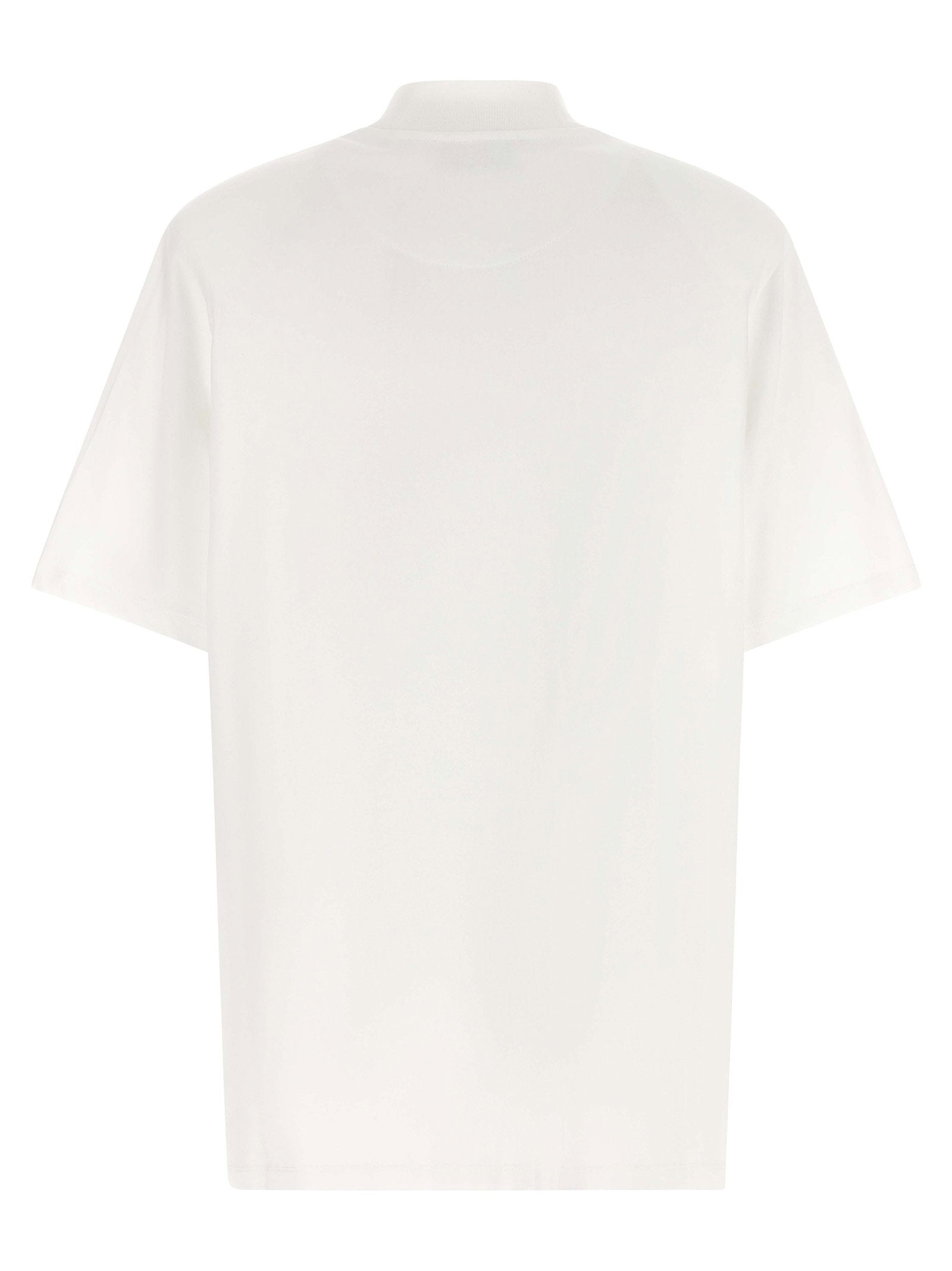 The Attico Mock-neck T-shirt – 100% cotton - view 2