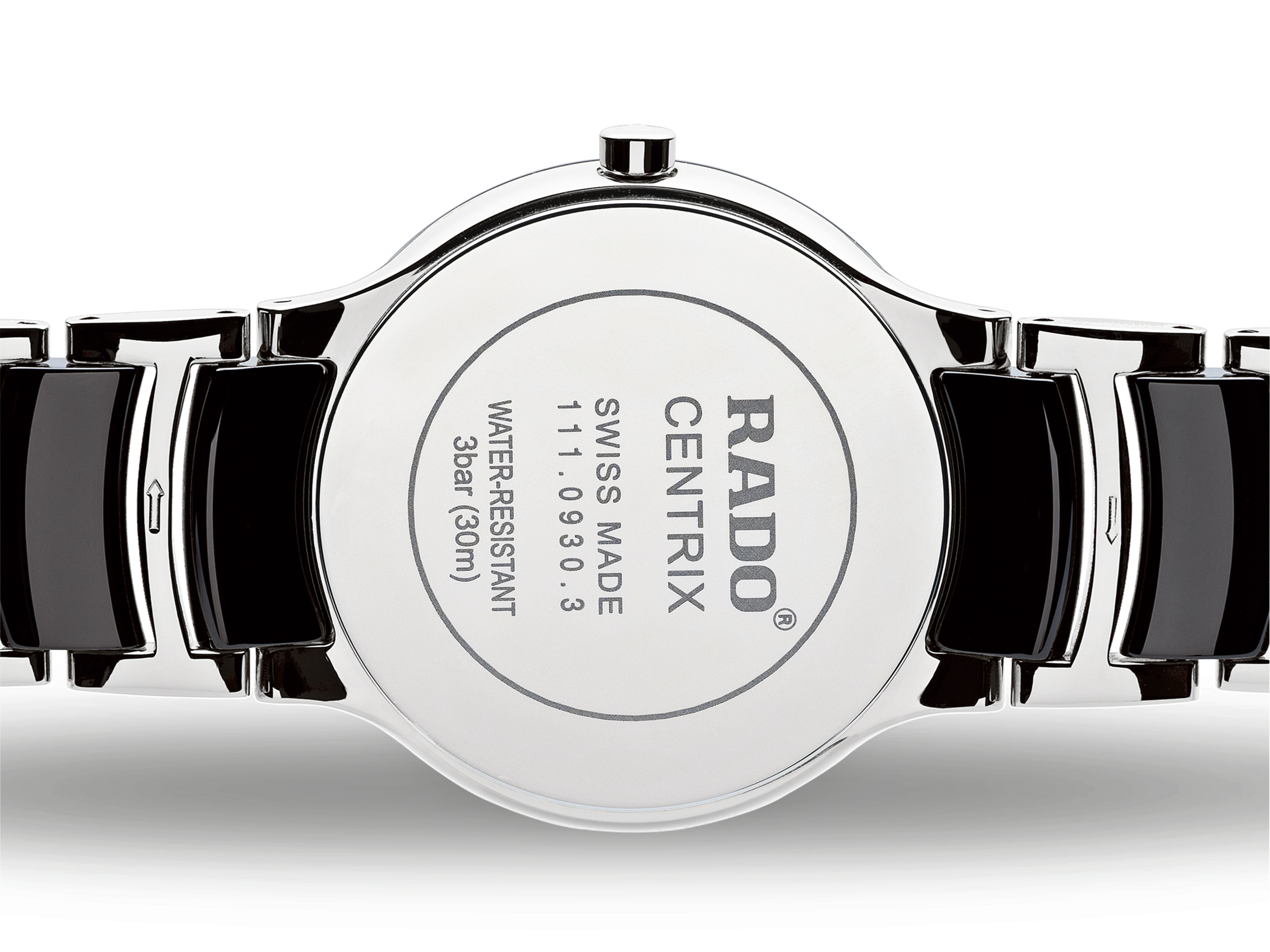 Rado Centrix Black Dial Women 28mm - view 2