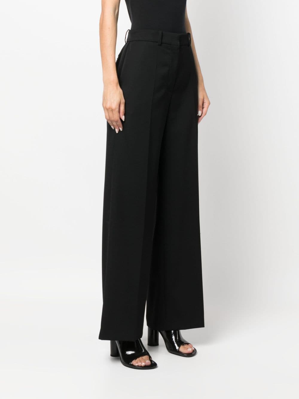 Lanvin Wide leg wool trousers - view 2