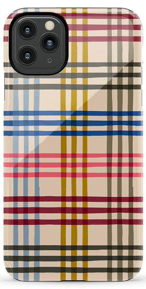 Casetry Colorful Plaid | Kitty and Vibe Holiday Case - view 17