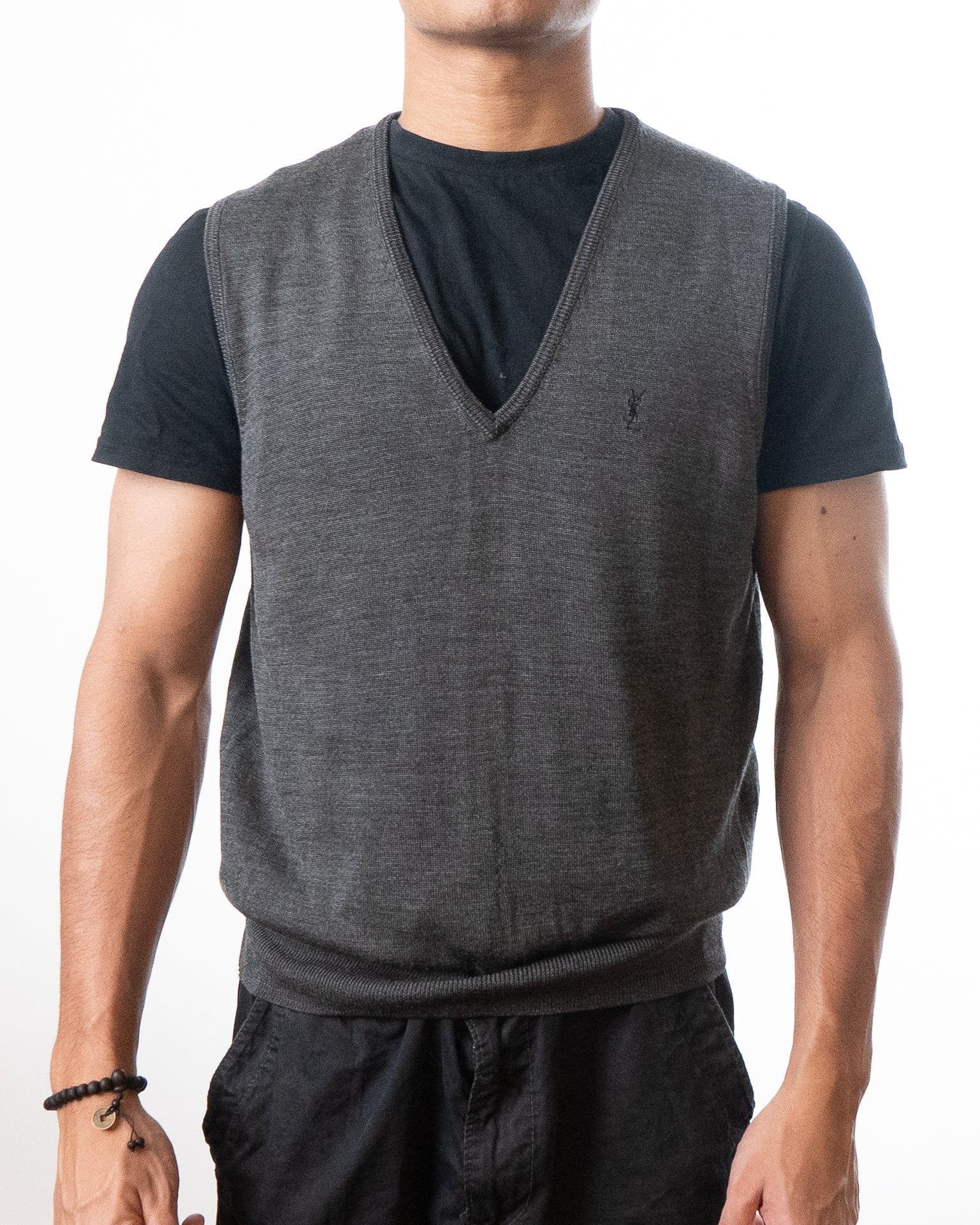 YSL Yves Saint Laurent Vest Sweater