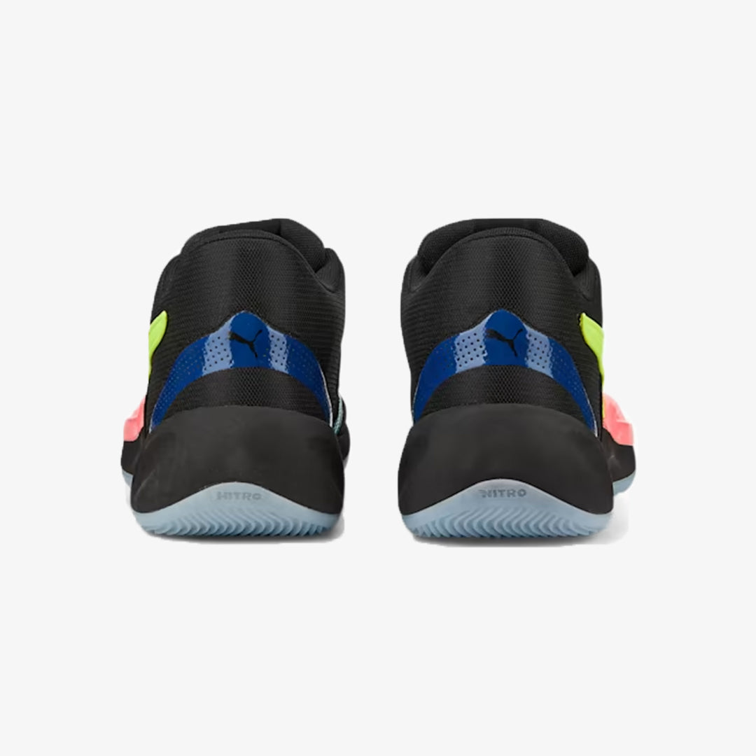 Puma | RISE NITRO { BLACK/SUNSET GLOW - view 3