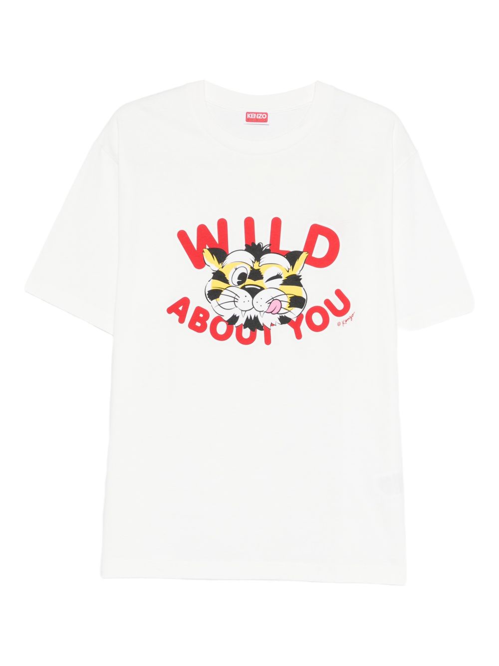 Kenzo Wild Tiger cotton t-shirt – Organic Cotton 100%