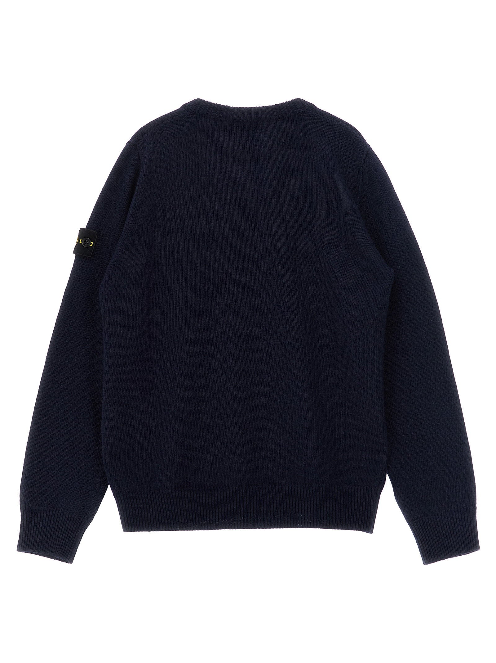 Stone Island Junior Badge Logo Sweater - view 2