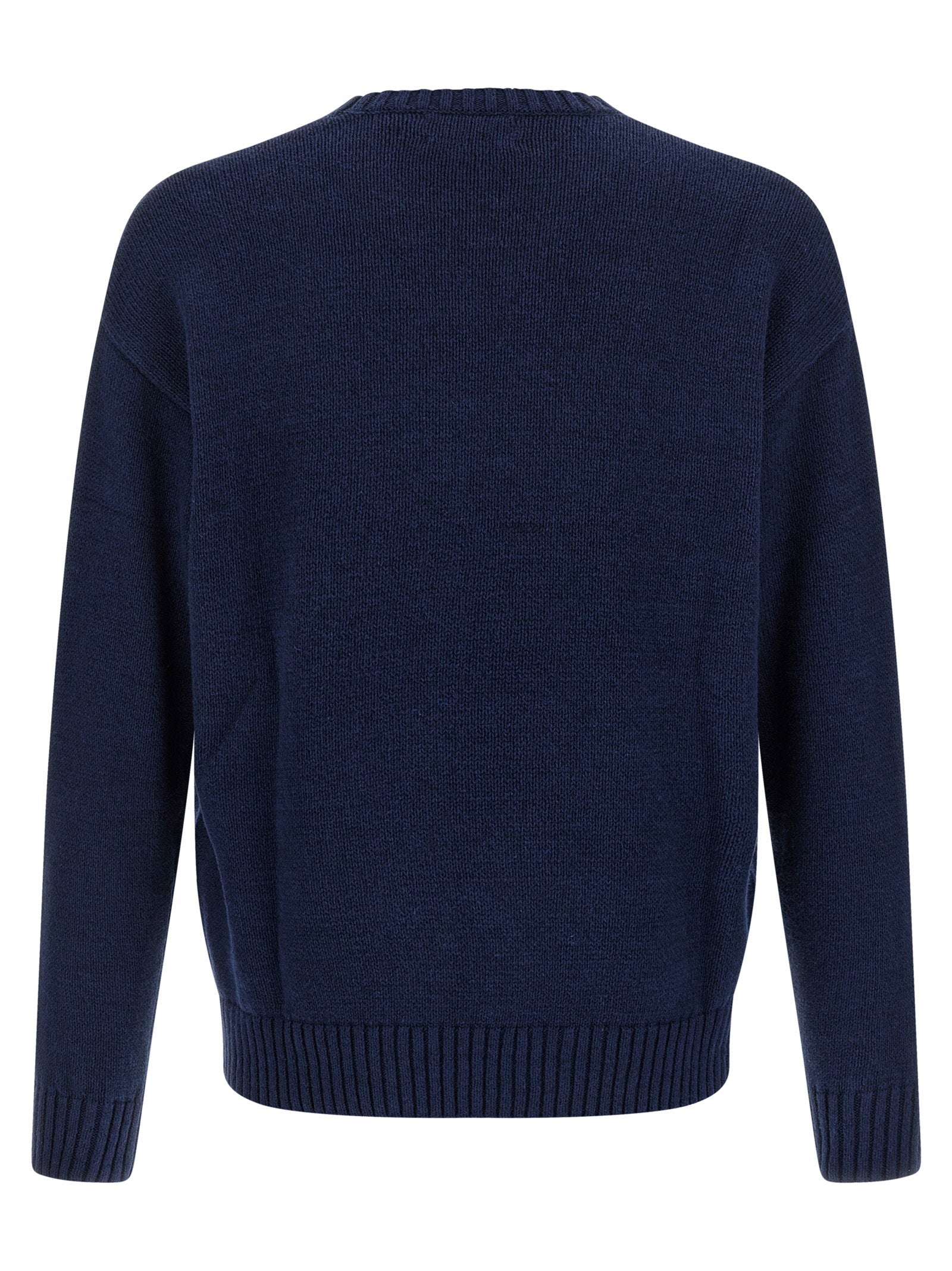 Polo Ralph Lauren Intarsia Logo Sweater – 55% linen, 45% cotton - view 2