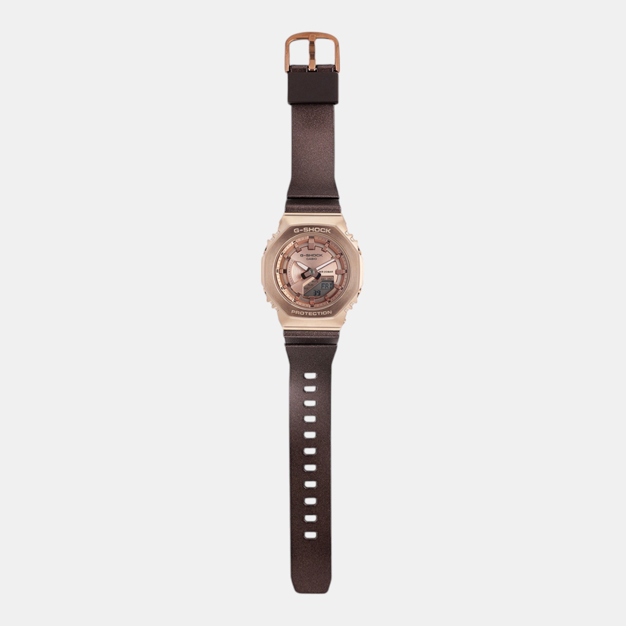Casio G-Shock Women Quartz Rose Gold Dial Analog-Digital Resin Watch G1574 - view 7