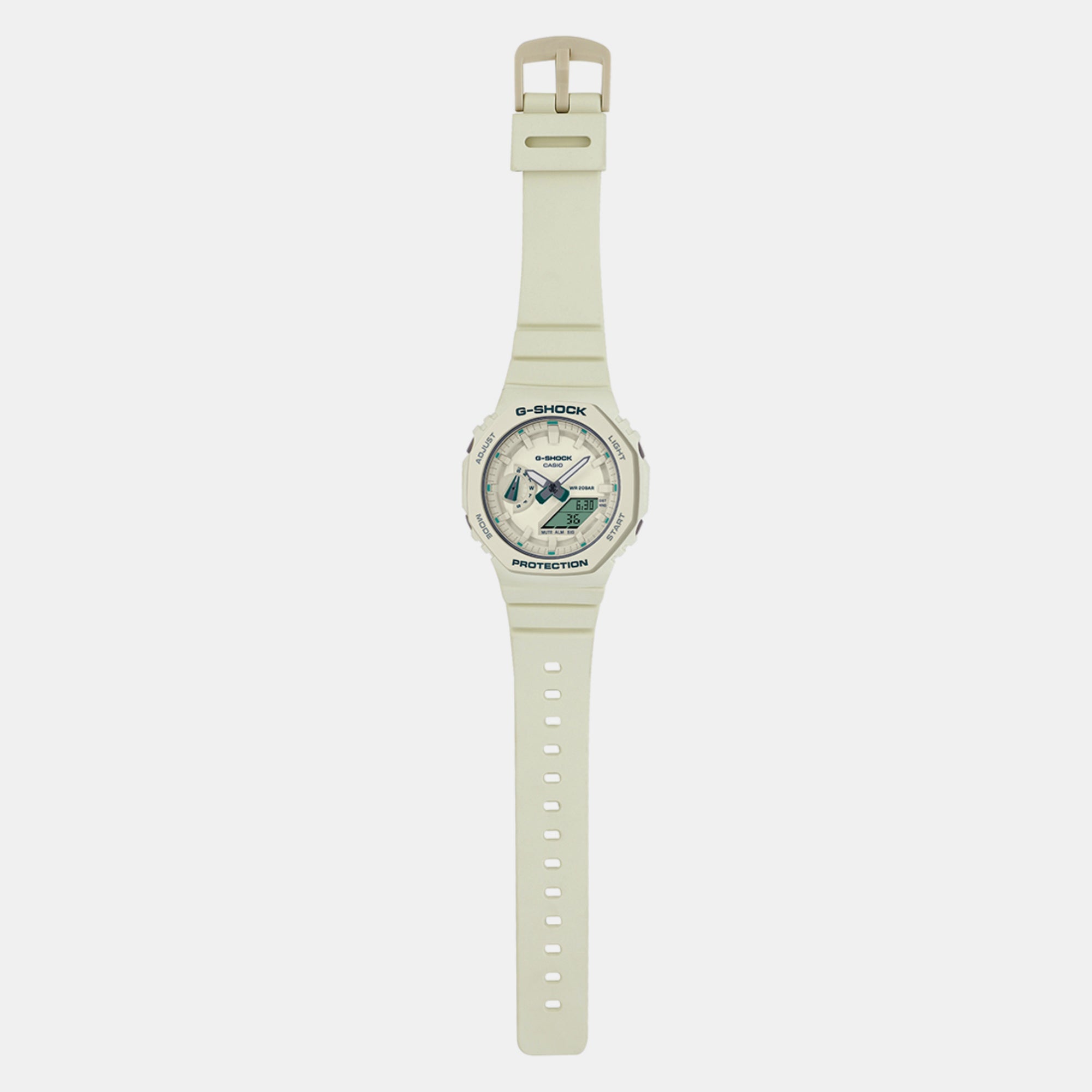 Casio G-Shock Women Quartz White Dial Analog-Digital Resin Watch G1377 - view 5
