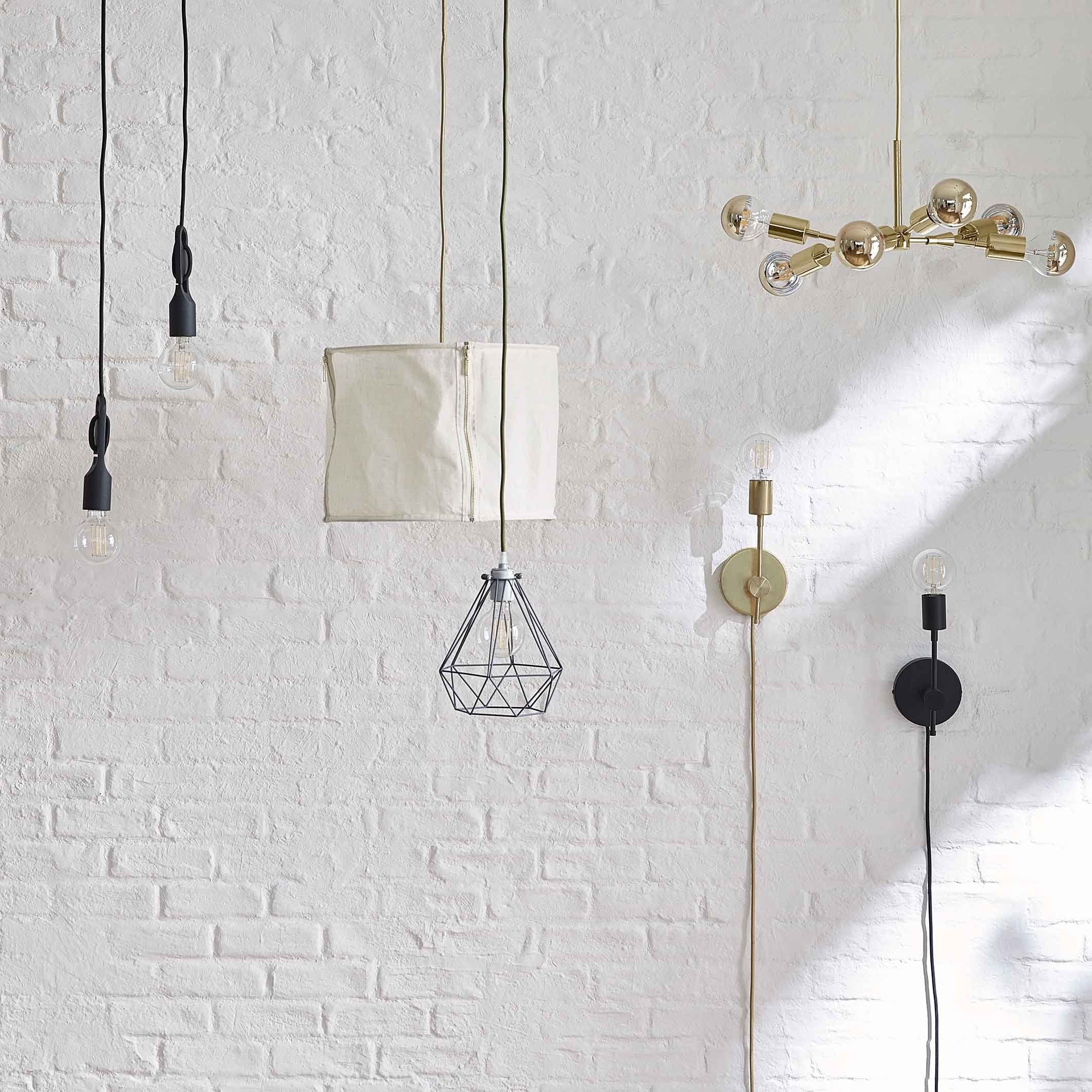 Color Cord Company Plug-In Solo Sconce - view 2