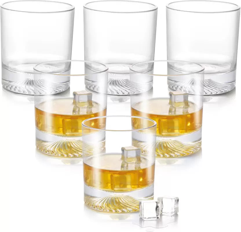 3D Turbo On The Rocks Glass Tumblers (Treo by Milton)
