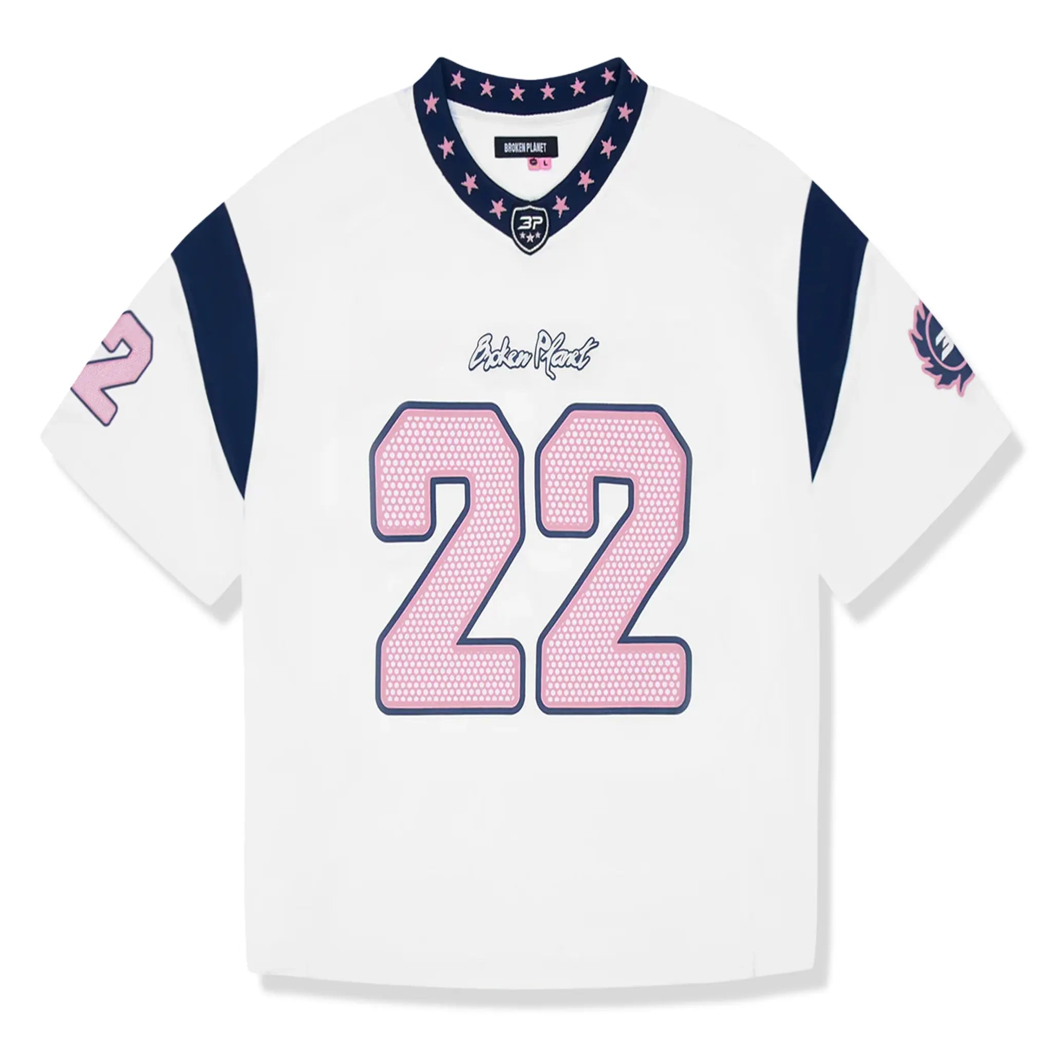 Broken Planet Market Broken Planet All Star League Navy Pink Jersey