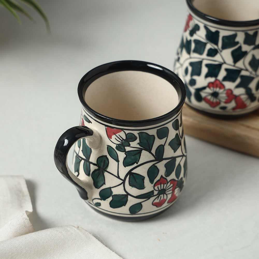 HAVELI CHRONICLES Beige - Ceramic Mugs (Set of 2, 350 ml) - view 2