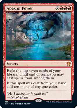 Magic Apex of Power [158] [Commander 2021] [Non-Foil]