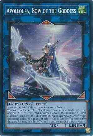 Apollousa bow – Yu-Gi-Oh! Apollousa, Bow of the Goddess - Alternate Art - RA02-EN040 - Prismatic Collector's Rare - 1st Edition