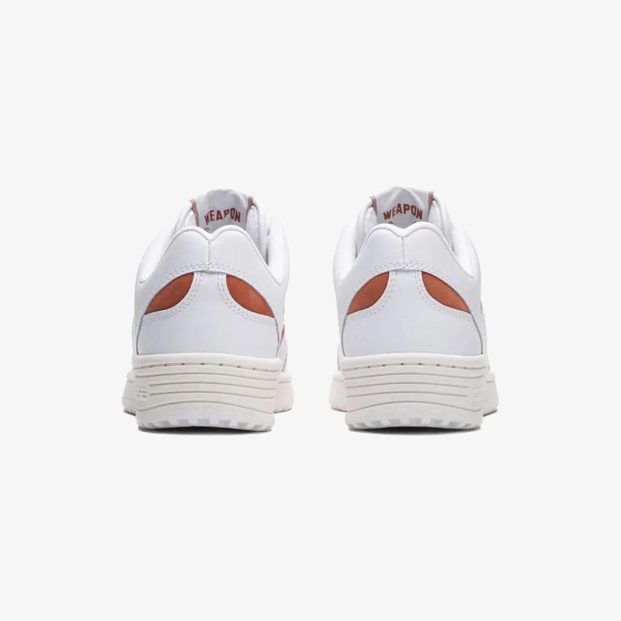 Converse | WEAPON LEATHER { WHITE/RED - view 4