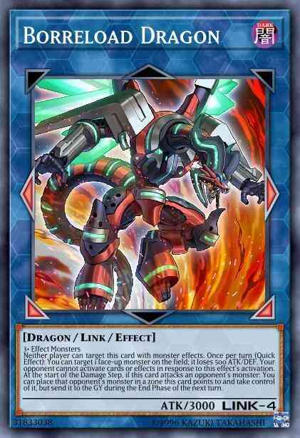 Yu-Gi-Oh! Borreload Dragon - CIBR-EN042 - Secret Rare - 1st Edition