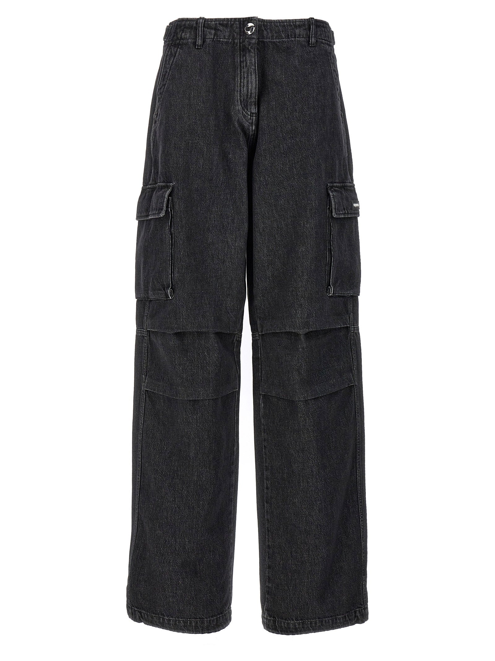 Coperni Denim Wide Leg Cargo Jeans – 100% cotton