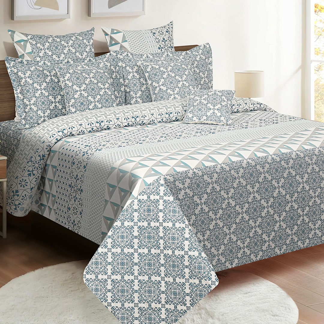 Swayam India Anandam Double Bedsheet with 2 Pillow Covers - 14113 - view 3