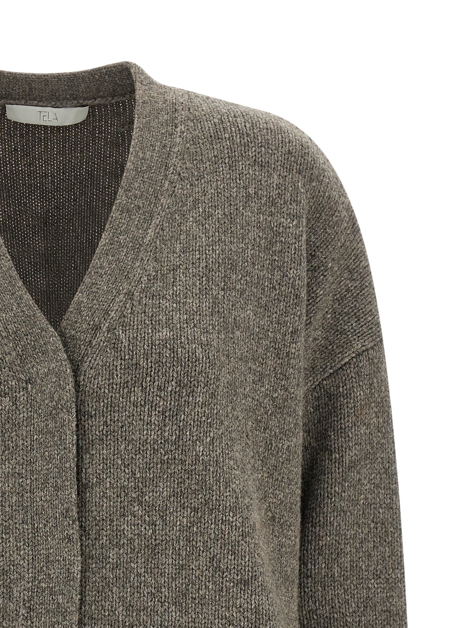 Tela Tawan Cardigan – 80% wool, 20% polyamide - view 3