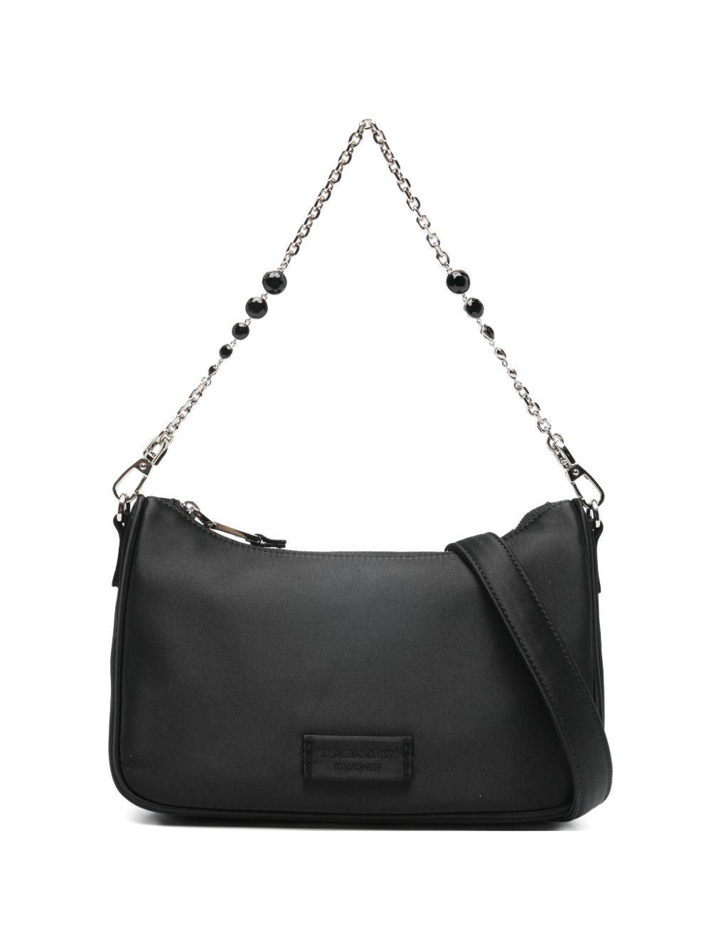 Emporio Armani beaded chain shoulder bag – 100% Polyester