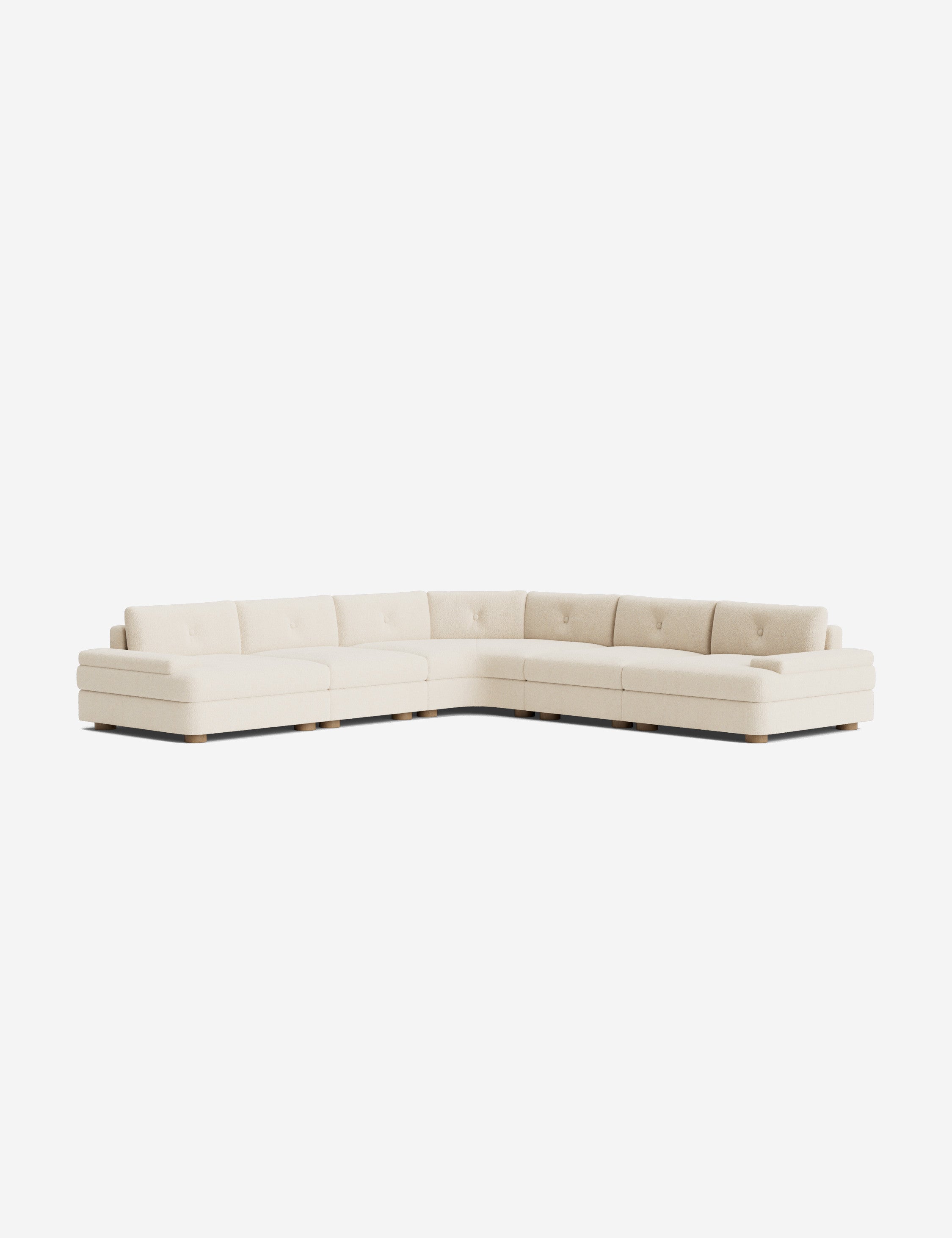 Lulu and Georgia Hill Modular Corner Sectional Sofa - view 9