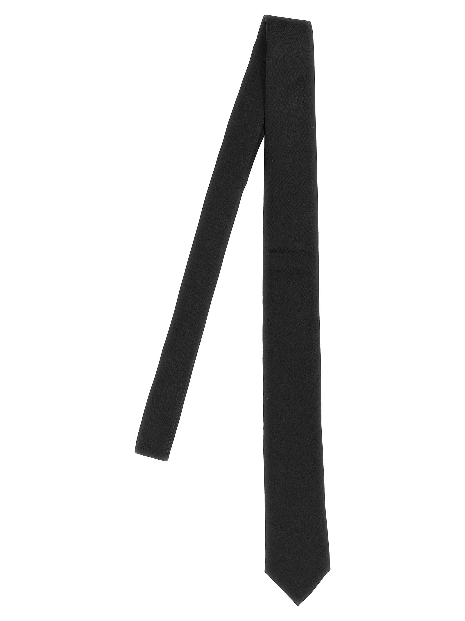 Dolce & Gabbana Jacquard Logo Tie – 100% silk