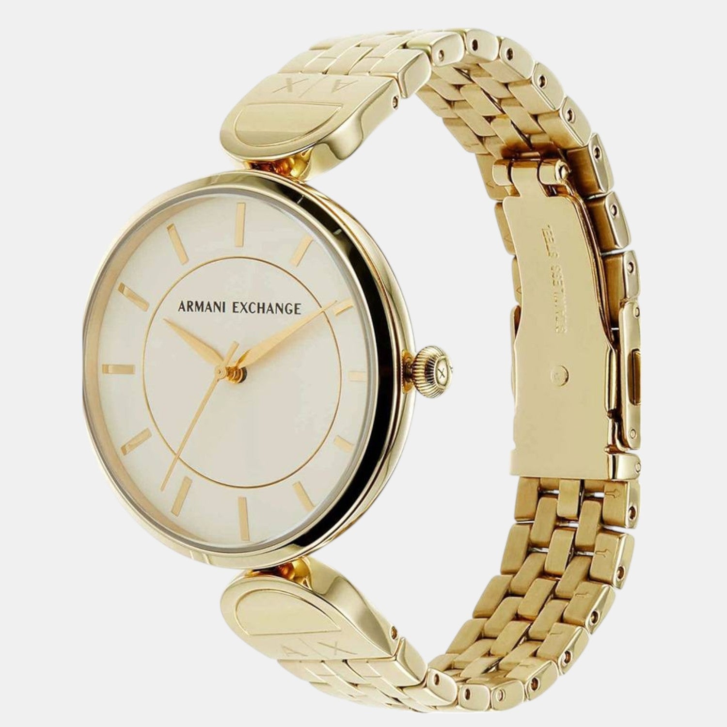 Armani Exchange Brooke Women Quartz Cream Dial Analog Stainless Steel Watch AX5385 - view 2
